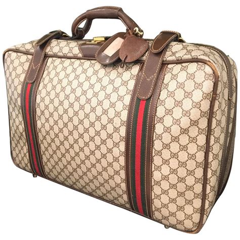 vintage gucci luggage bag.